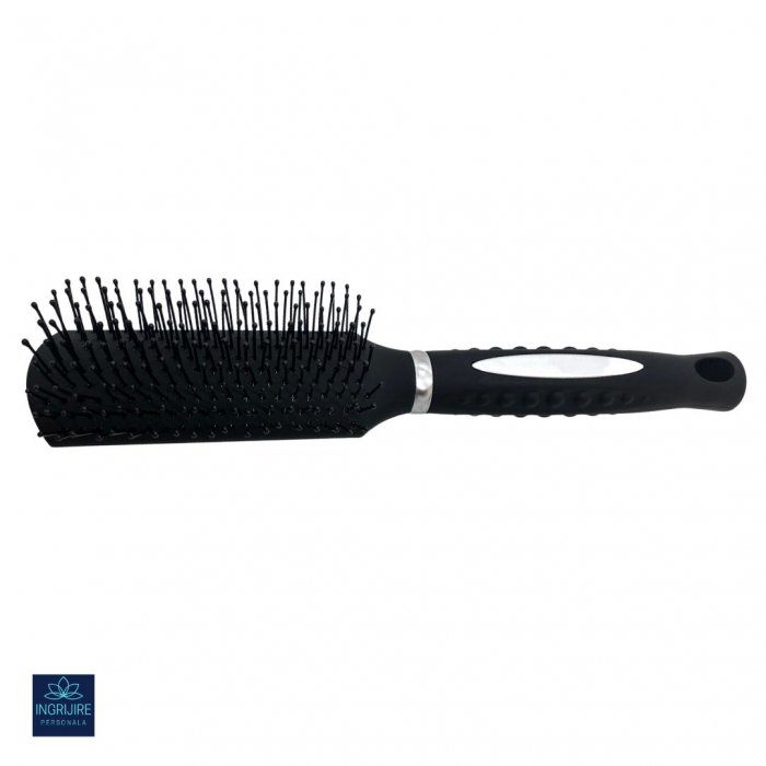 Perie de par, peri desi,  BLACK, pentru coafor/frizerie [3]