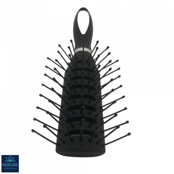 Perie de par cu aerisire, mini, BLACK [3]