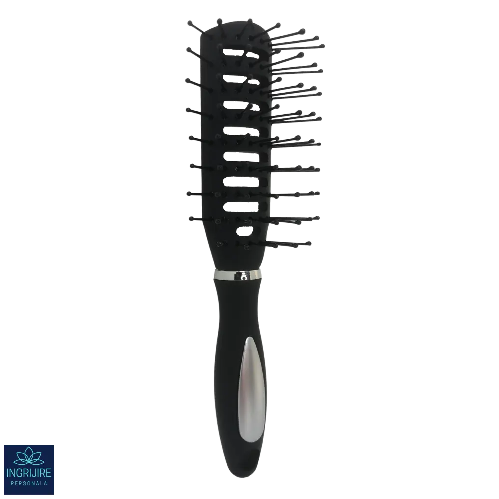 Perie de par cu aerisire, mini, BLACK [1]