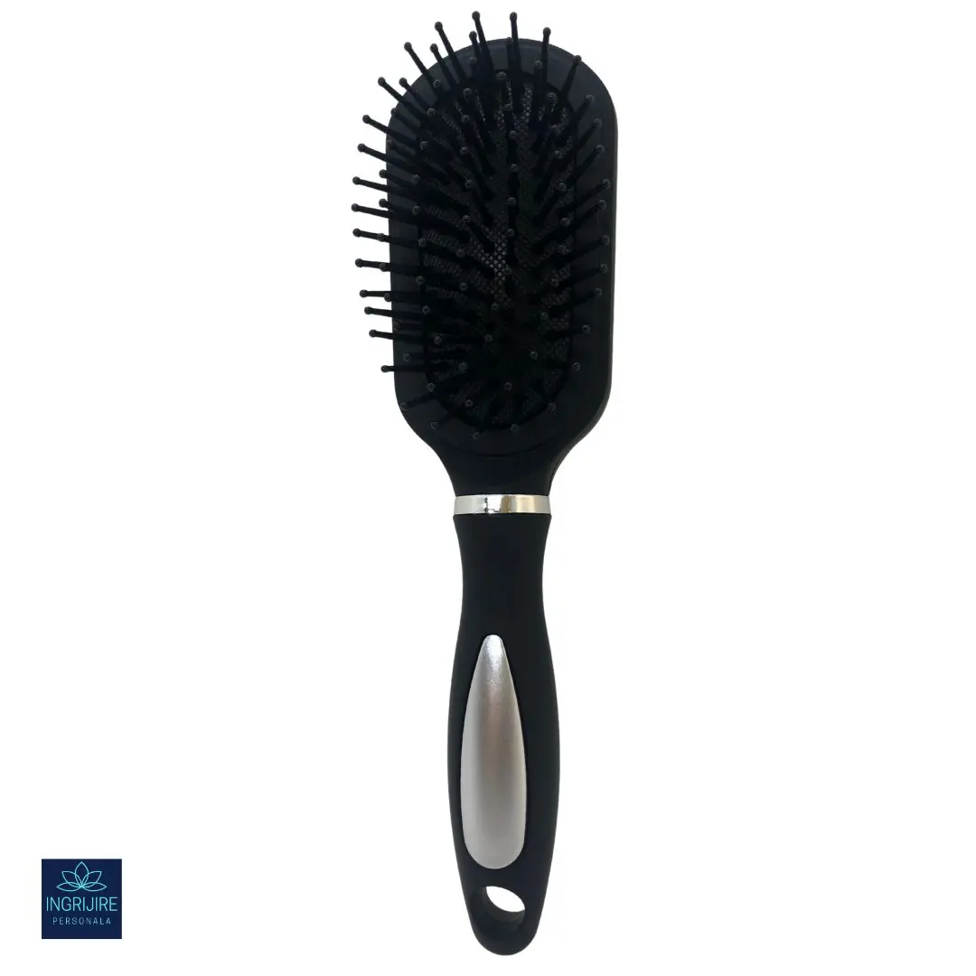 Perie de par mini, ovala, BLACK [3]
