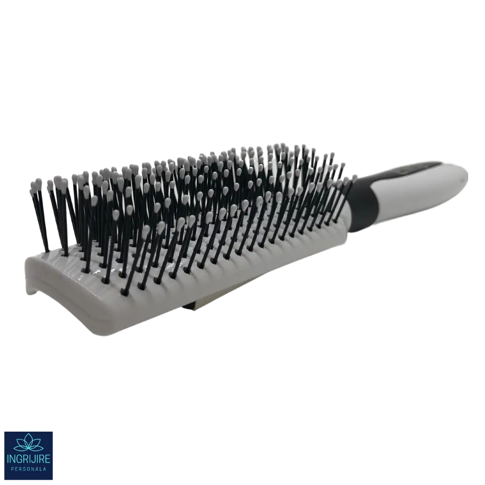 Perie de par, peri desi,  BLACK&WHITE, pentru coafor/frizerie [2]