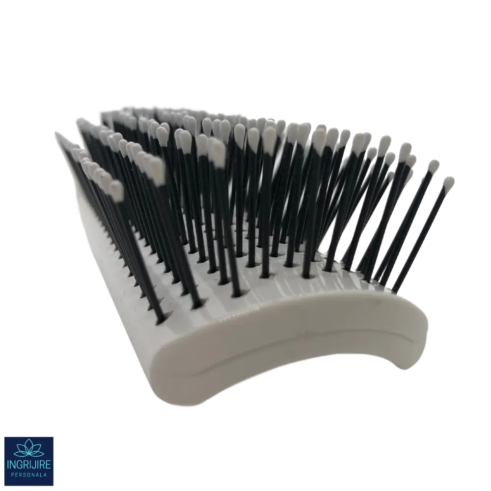 Perie de par, peri desi,  BLACK&WHITE, pentru coafor/frizerie [3]