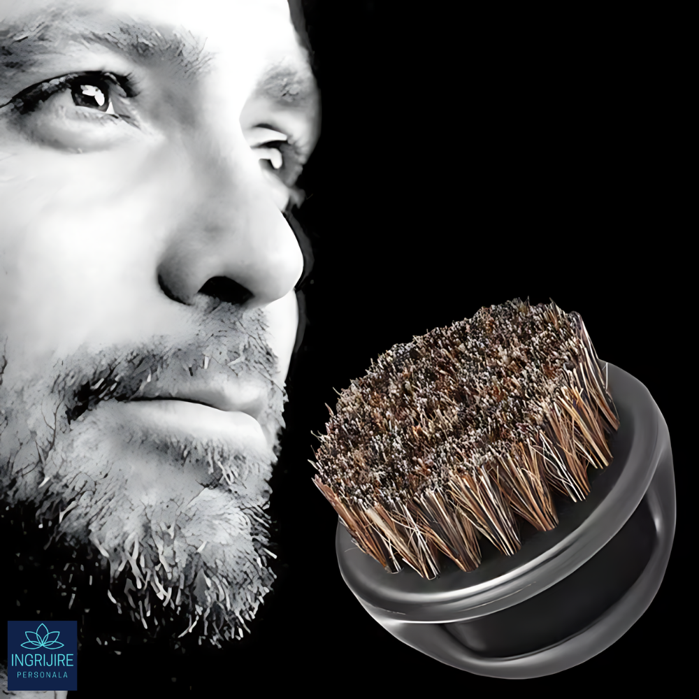 Perie pentru barba/curatare - black [4]
