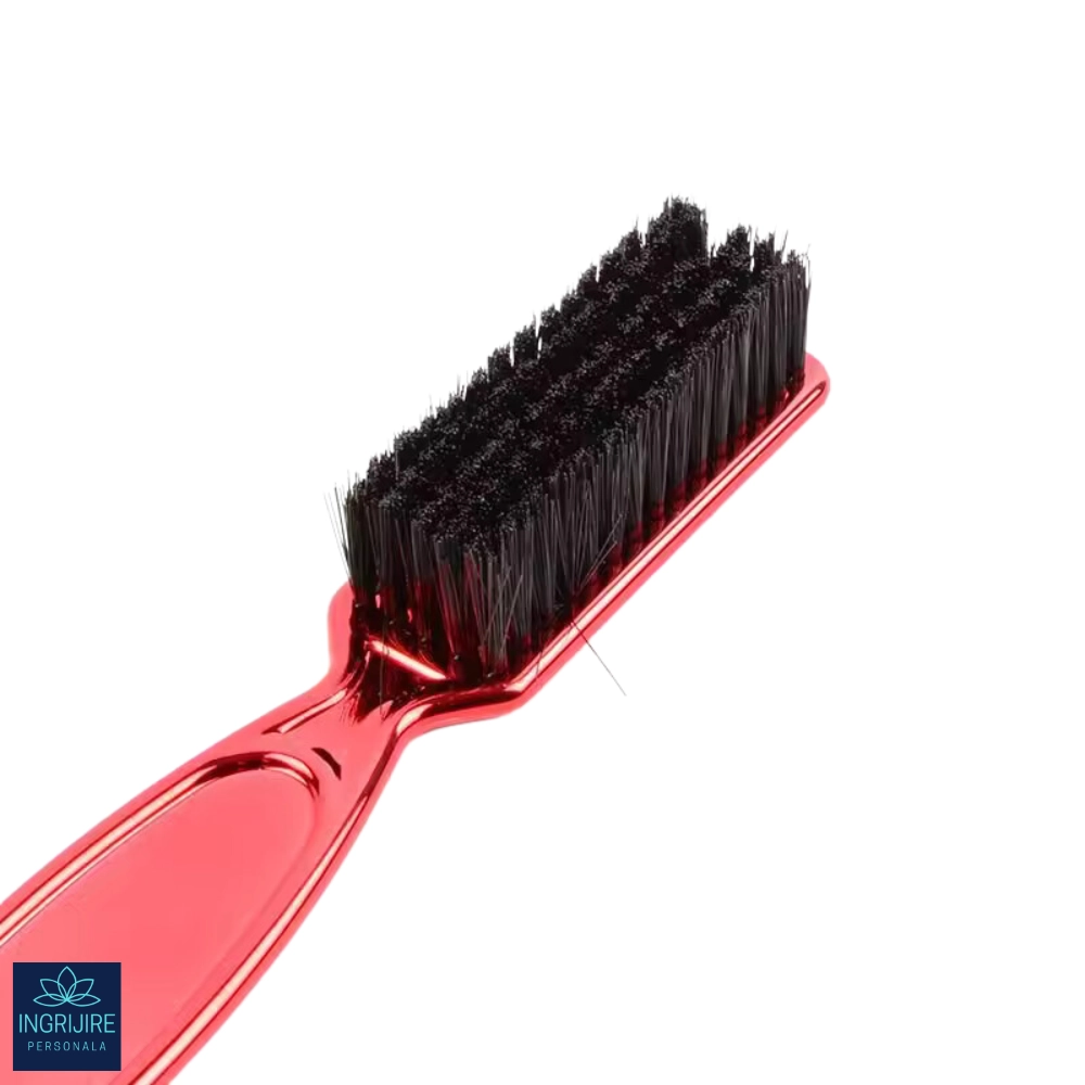 Perie mini pentru curatarea parului / barba - red [2]
