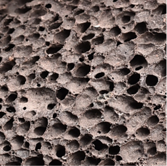 Piatra ponce, naturala - brun [6]