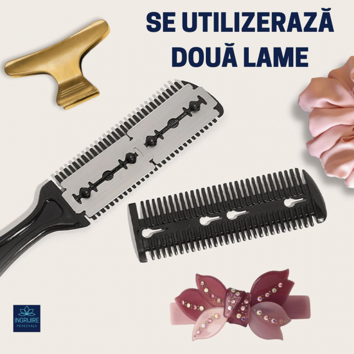 Pieptan pentru filat cu 2 lame interschimbabile [4]