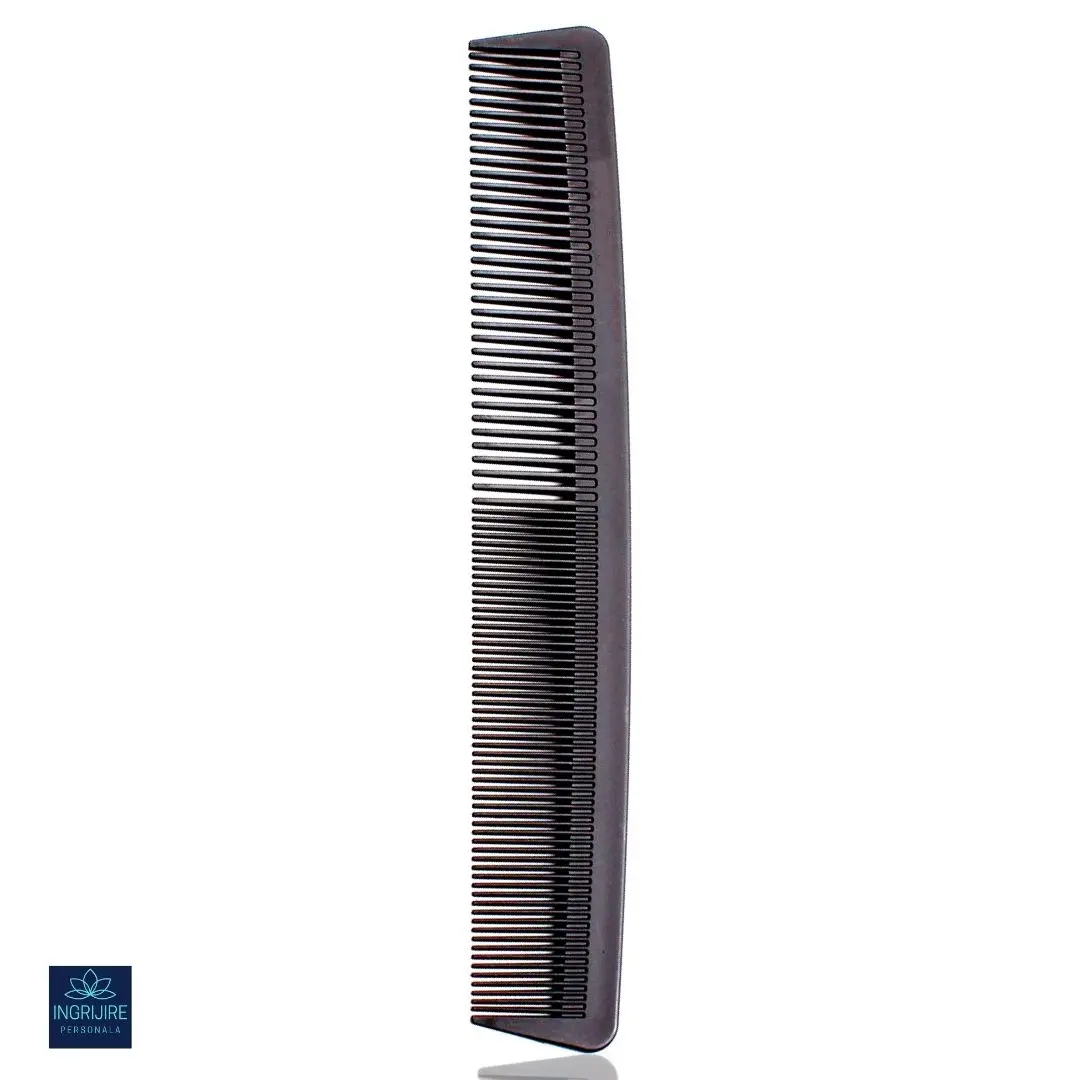 Pieptan pentru frizerie drept -  BLACK [1]