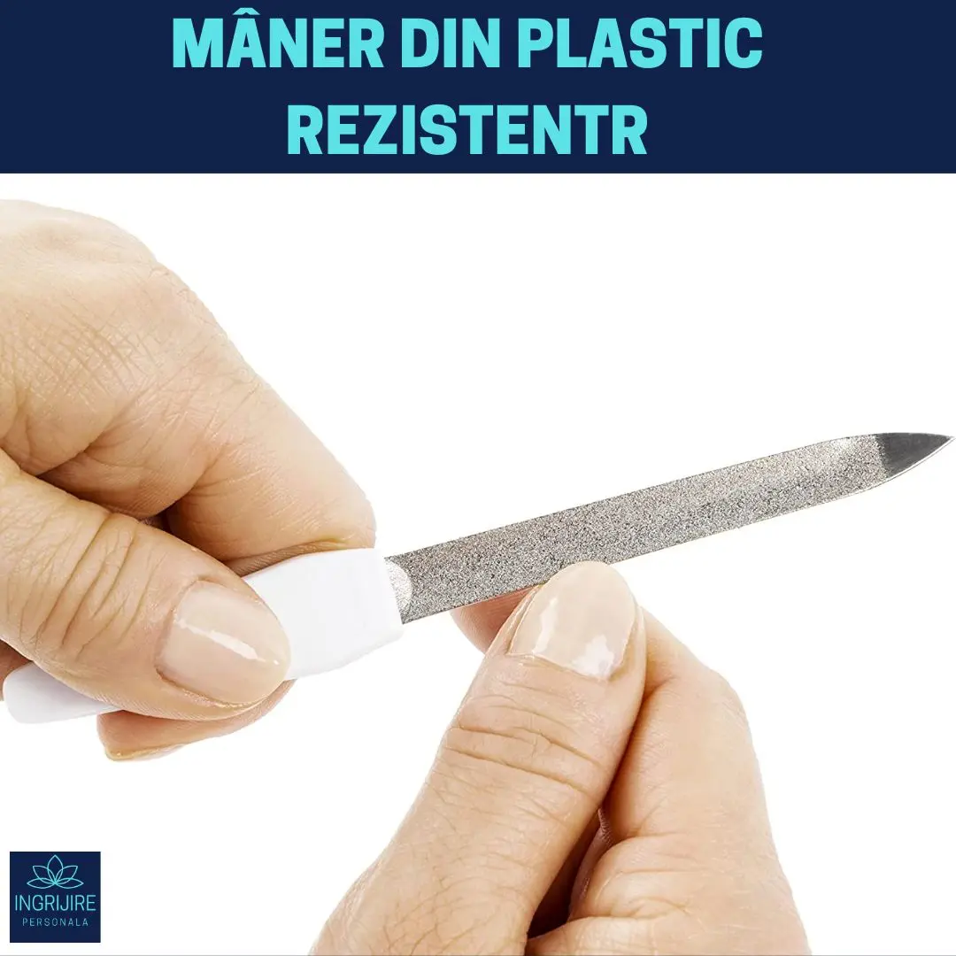 Pila din otel inoxidabil si maner din plastic dur [5]