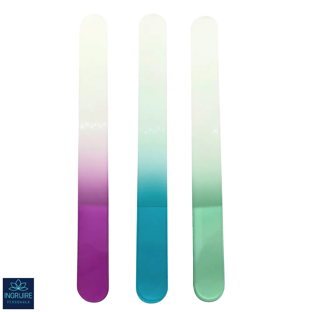 Pila din sticla pentru unghii, 20 cm [2]