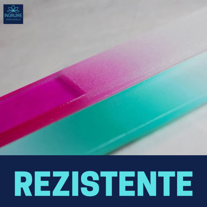 Pila din sticla pentru unghii, roz [10]