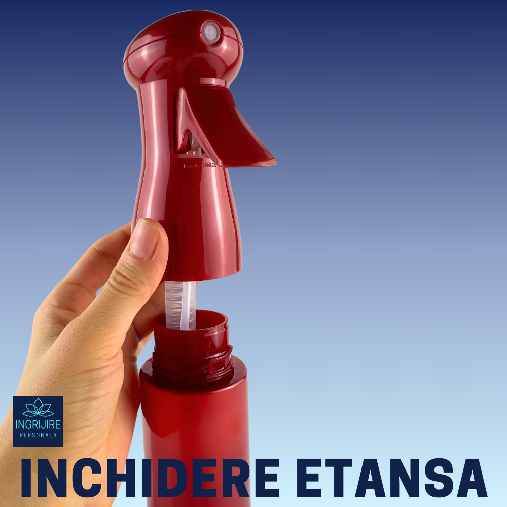 Pulverizator frizerie, long press red, 200 ml [8]