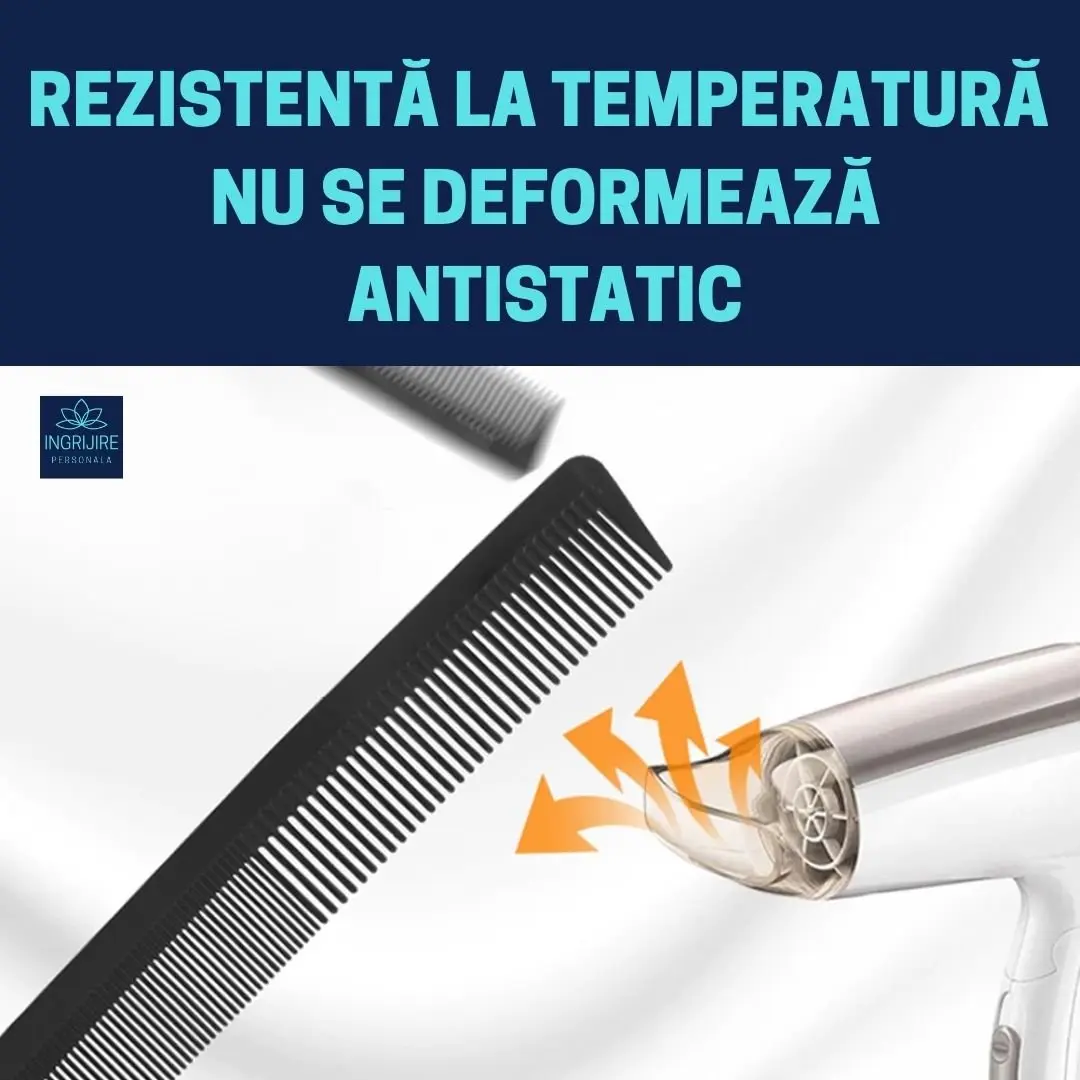 Set 10 piepteni cu carcasa pentru coafor / frizerie [3]