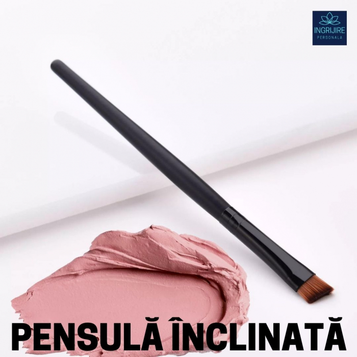 Set 12 pensule Black Elegance, machiaj profesional, cilindru transport [19]