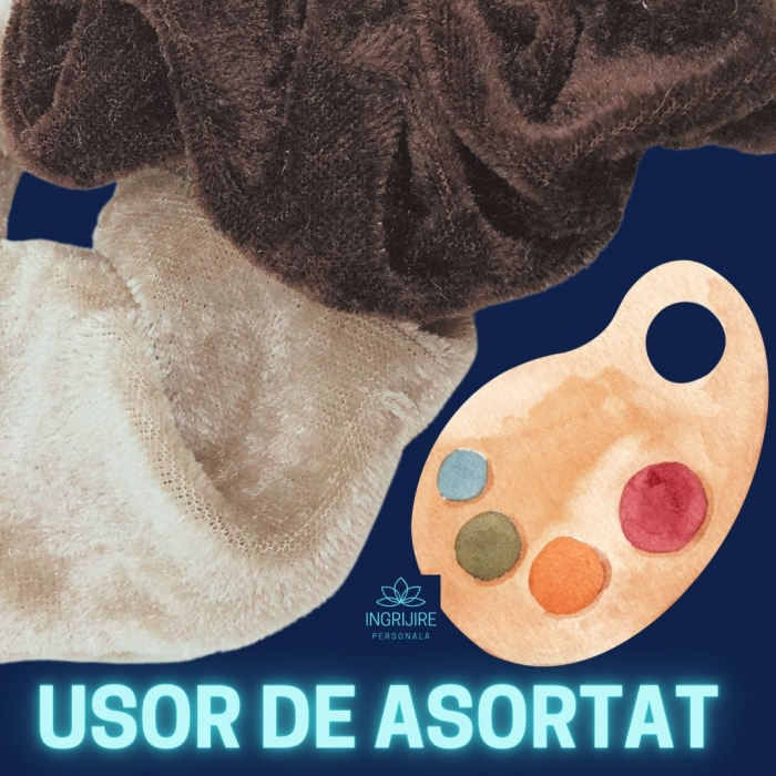 Set 2 Elastice de par maxi - Brown & Beige [8]
