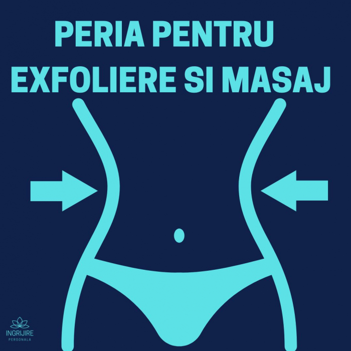 Set 3 perii de baie pentru masaj si tonifiere, lemn [15]