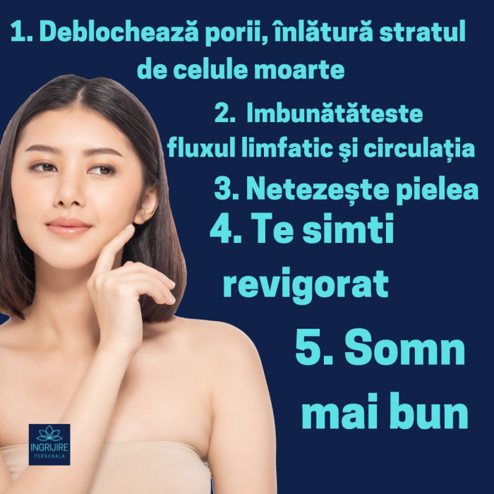 Set 3 perii de baie pentru masaj si tonifiere, lemn [17]