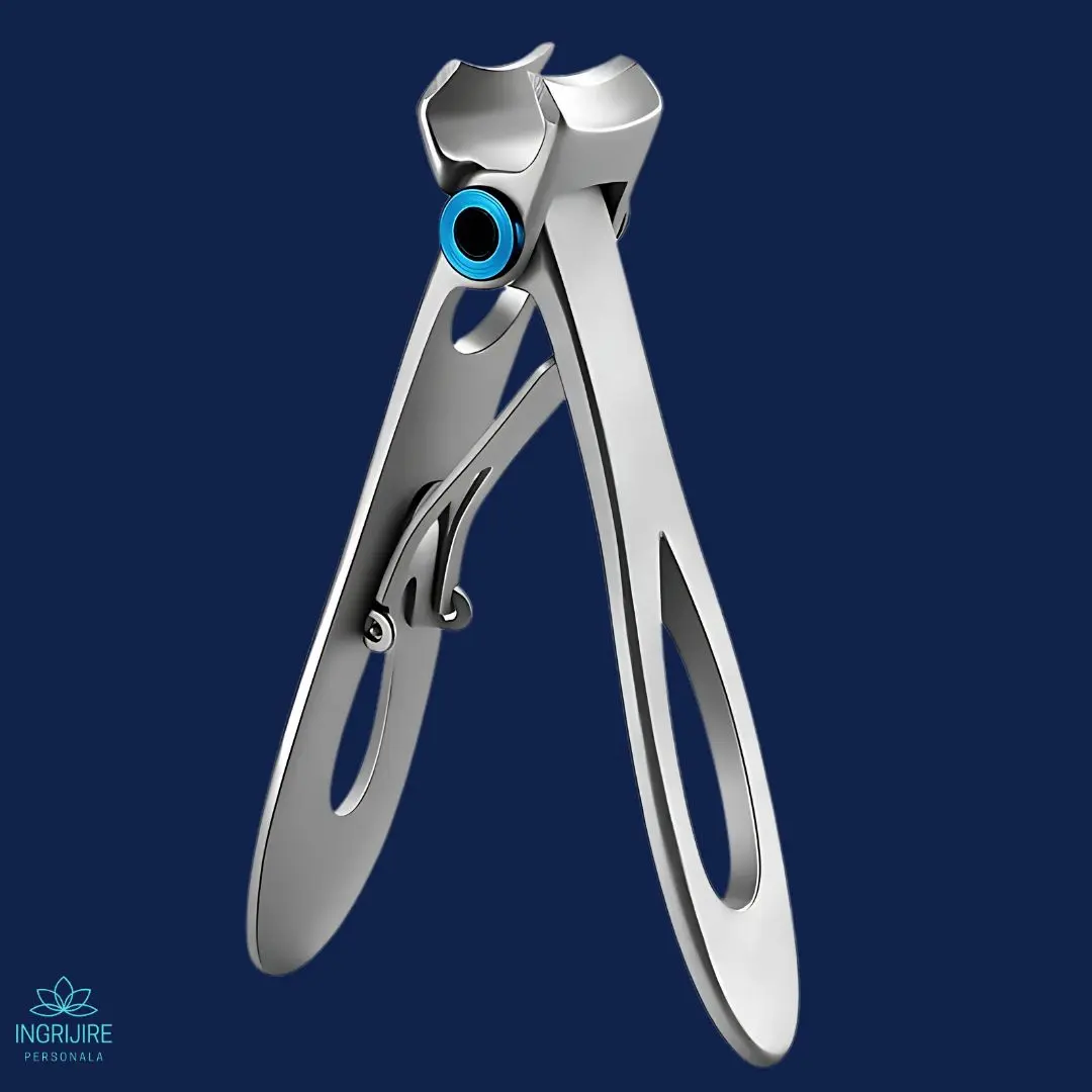 Set complet pentru pedichiura, 4 piese, otel inoxidabil, Black [6]