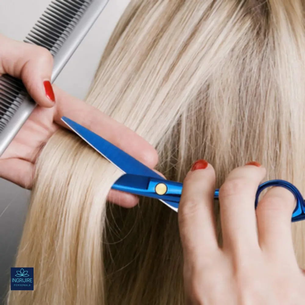 Set de 2 foarfece de tuns si filat 6''- cobalt blue [6]