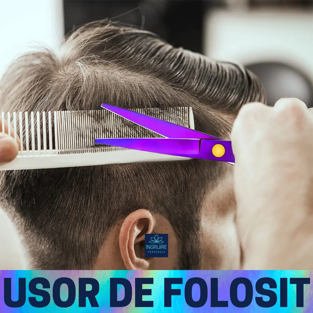 Set de 2 foarfece de tuns si filat 6''- Multicolor [5]