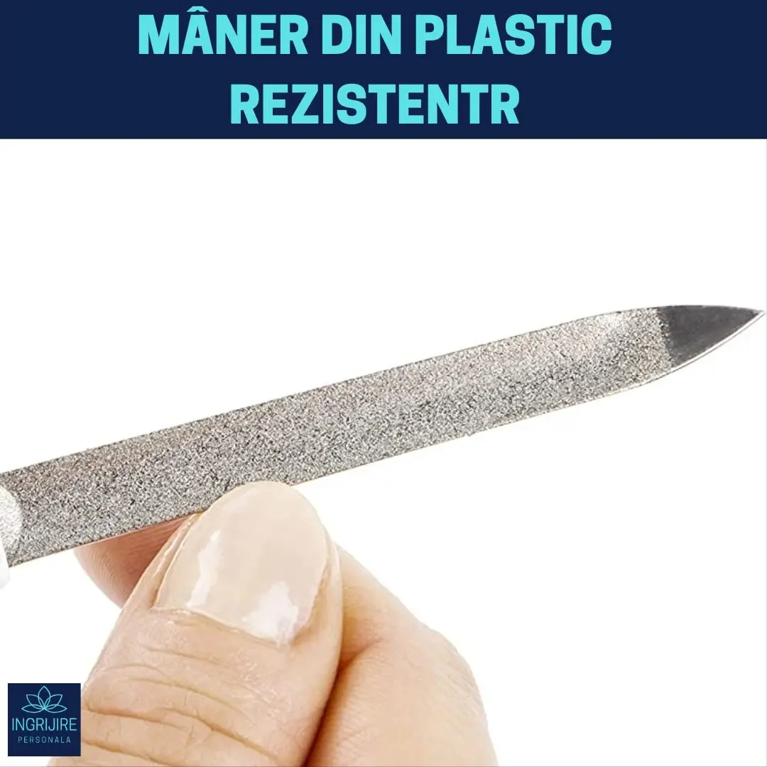 Set de 2 pile din otel inoxidabil si maner din plastic dur [3]