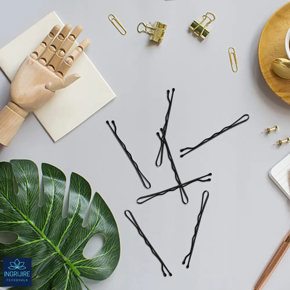 Set de 288 agrafe de par, black [2]