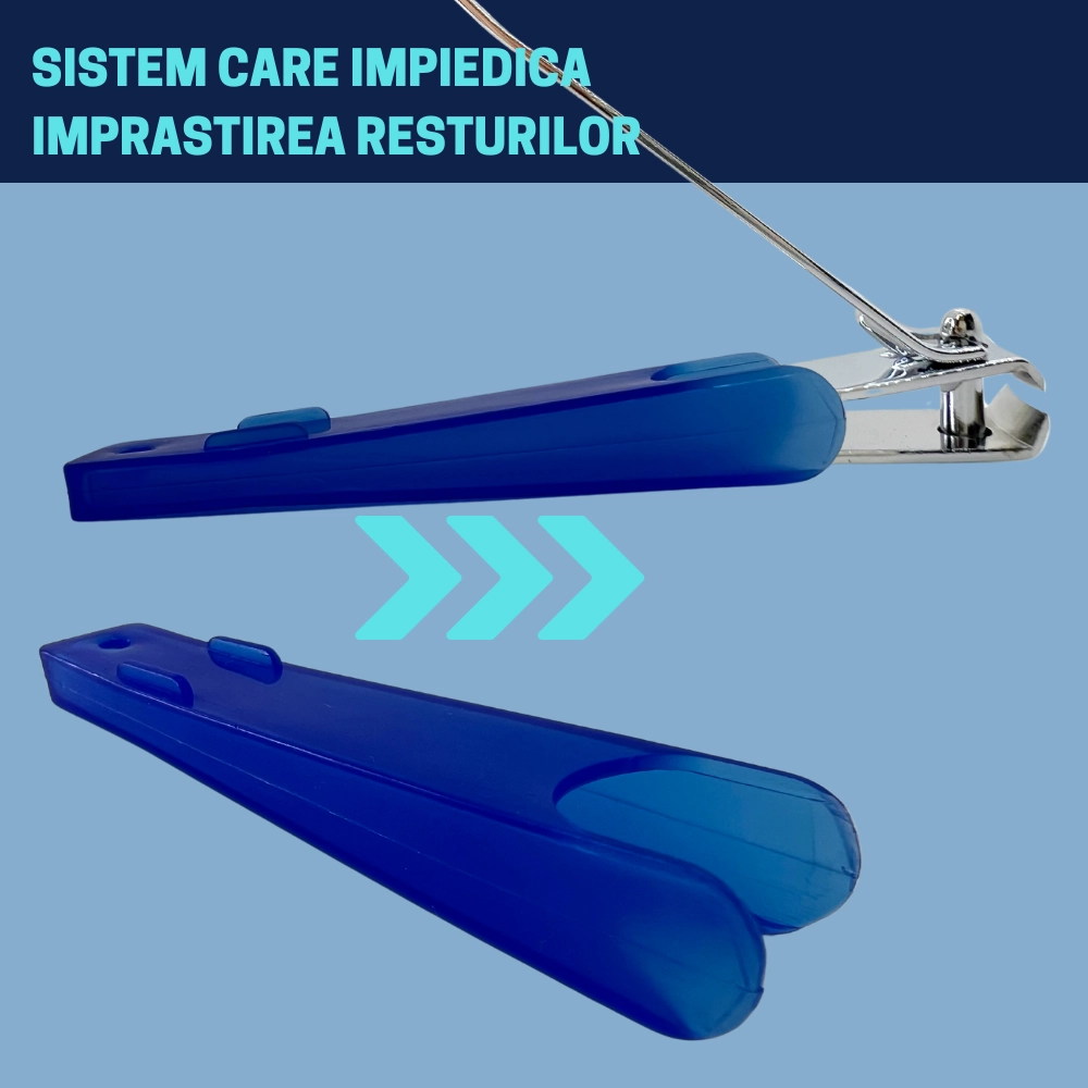 Set de 3 unghiere pentru manichiura&pedichiura cu colector, otel inoxidabil [2]