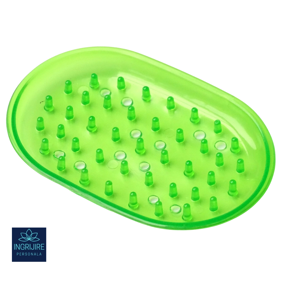 Set de 5 sapuniere de cauciuc, 12x9x2 cm [3]