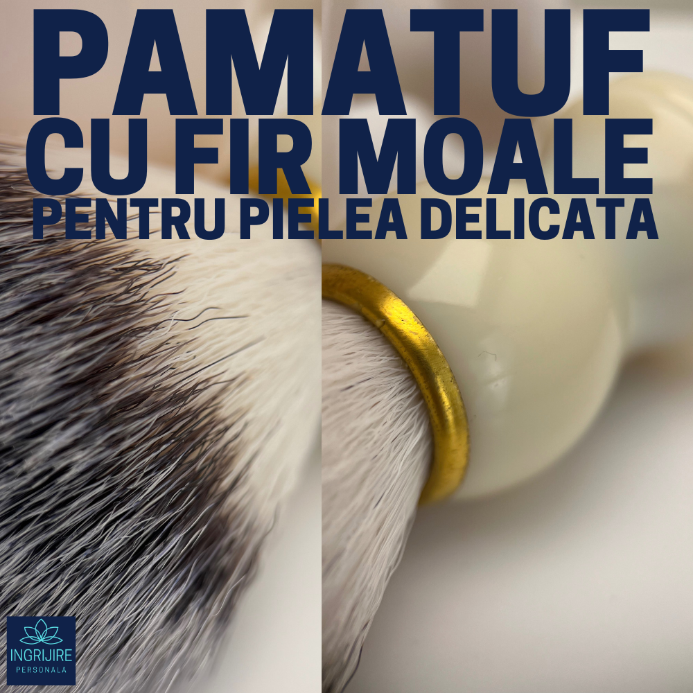 Set, bol si  pamatuf pentru barbierit, alb [7]