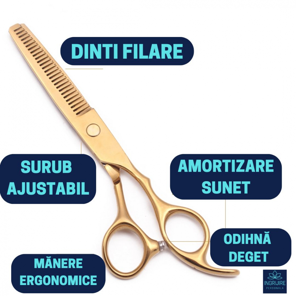 Set pentru Tuns – 10 Instrumente, Start Cut Gold [3]