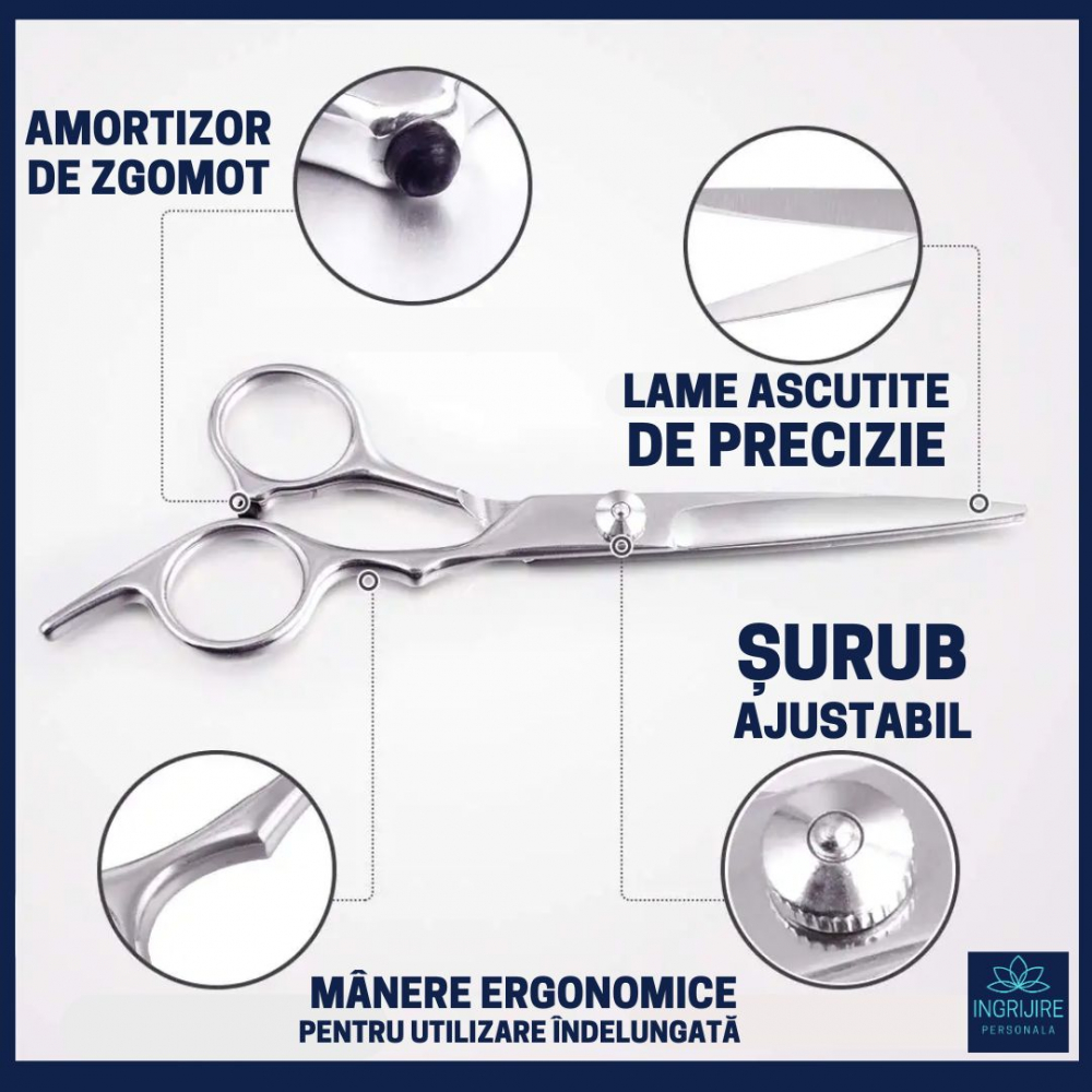 Set pentru Tuns – 4 Instrumente, Essentials Silver [2]