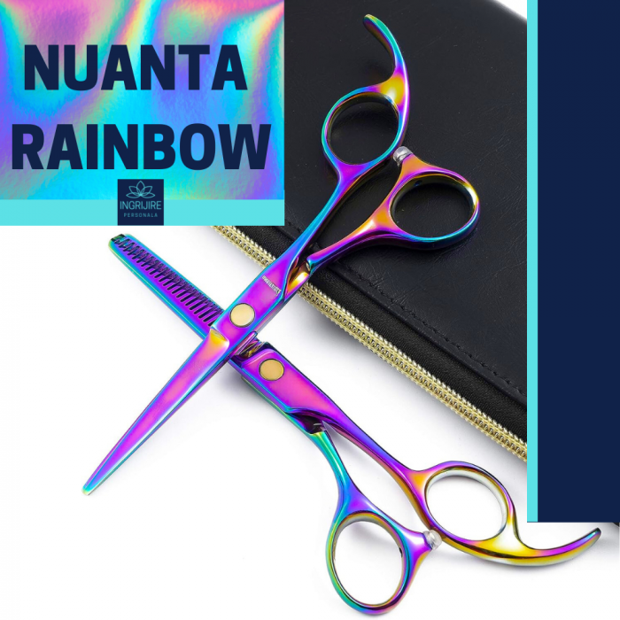Set de 2 foarfece de tuns si filat 6''- Multicolor [8]