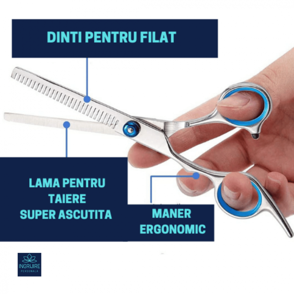 Set profesional pentru frizerie, 7 instrumente [8]