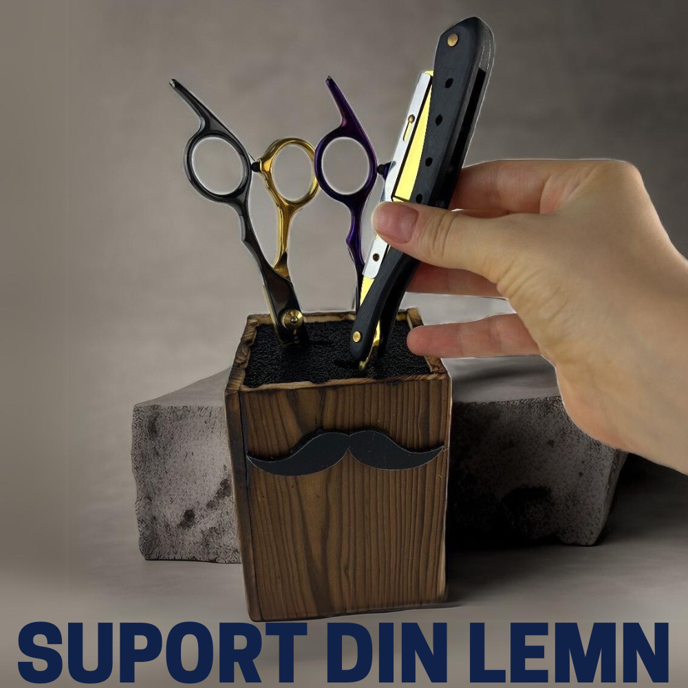 Suport pentru foarfece, lemn [7]