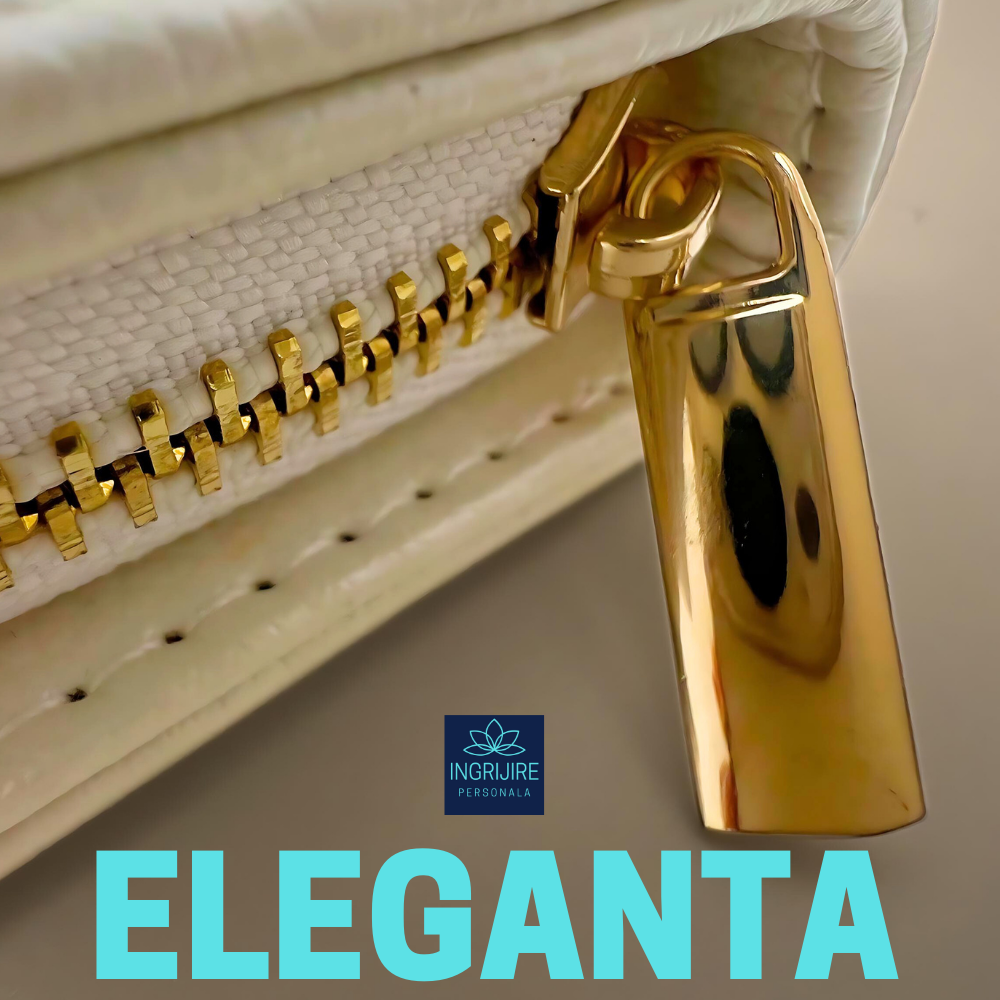 Trusa manichiura 12 piese, otel inoxidabil - Gold [6]