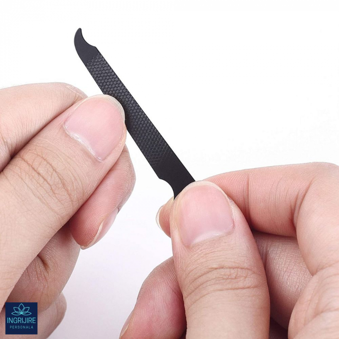 Trusa manichiura 4 piese, otel inoxidabil, Marine blue [16]