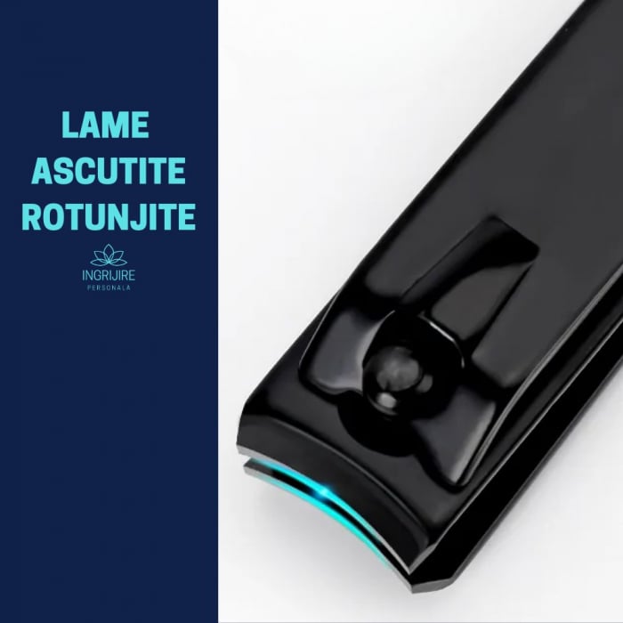 Trusa manichiura 4 piese, otel inoxidabil, Street Grey [10]