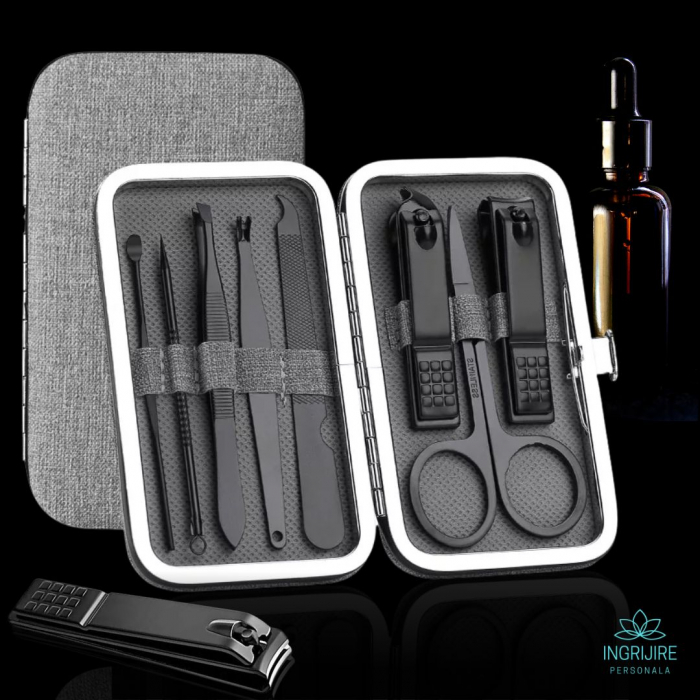 Trusa manichiura 8 piese, Street Grey [3]