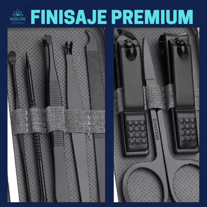 Trusa manichiura 8 piese, Street Grey [4]