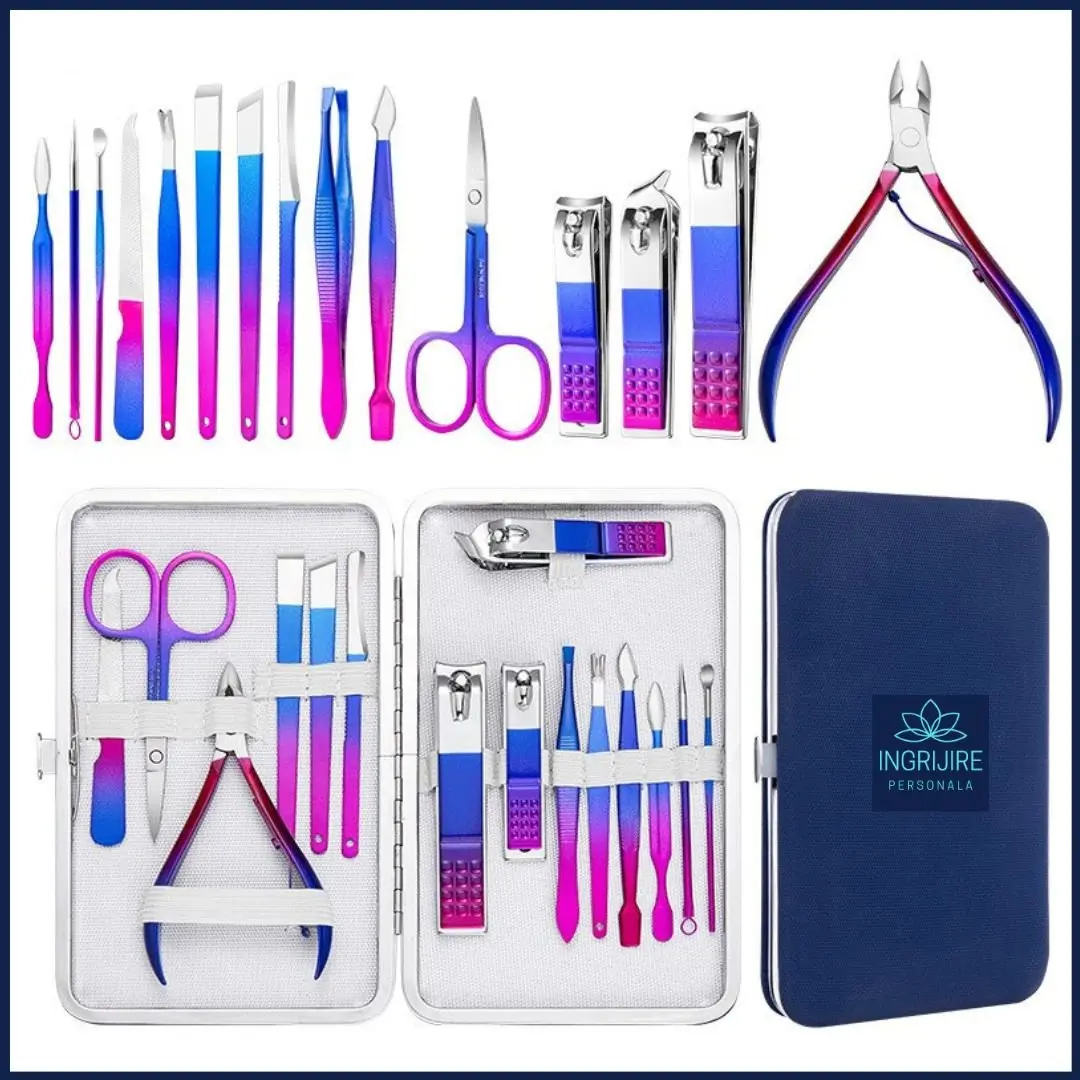 Trusa manichiura profesionala 15 piese, cosmic vibes [3]