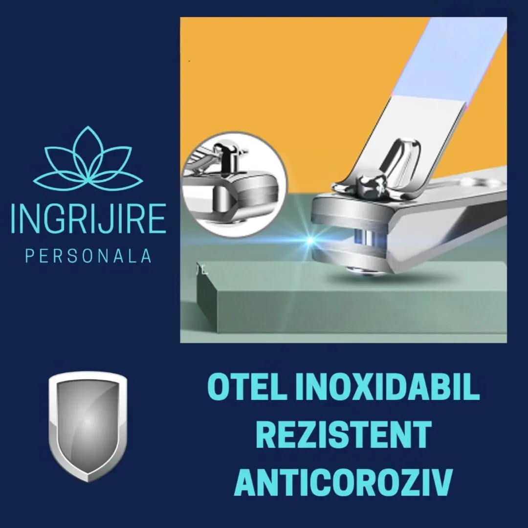 Trusa manichiura profesionala 16 piese, otel inoxidabil -LAGOON [3]