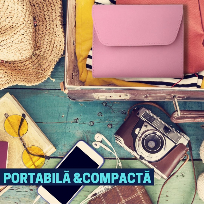 Trusa manichiura profesionala 16 piese, otel inoxidabil - PINK BABY DOLL [18]