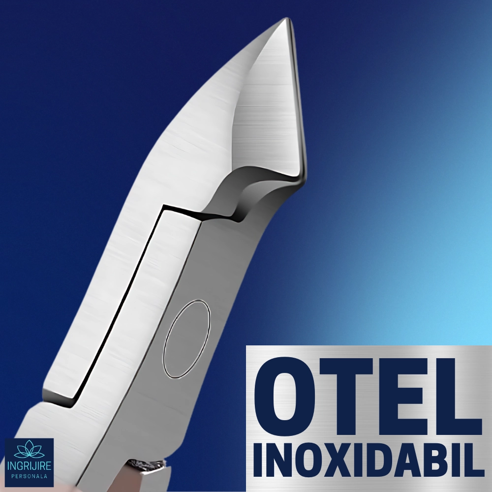 Trusa manichiura profesionala 18 piese, Black&Pink [7]