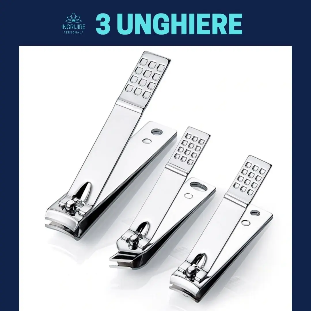 Trusa manichiura profesionala 18 piese, Silver, Ocean Blue [7]