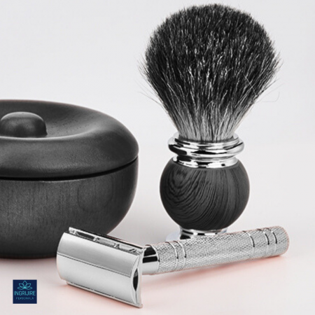 Aparat de ras clasic, safety razor, silver [3]