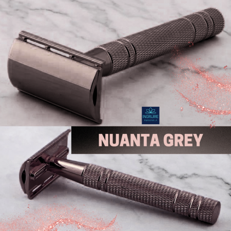 Aparat de ras clasic, safety razor, street grey [1]