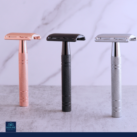 Aparat de ras clasic, safety razor, matte black [8]