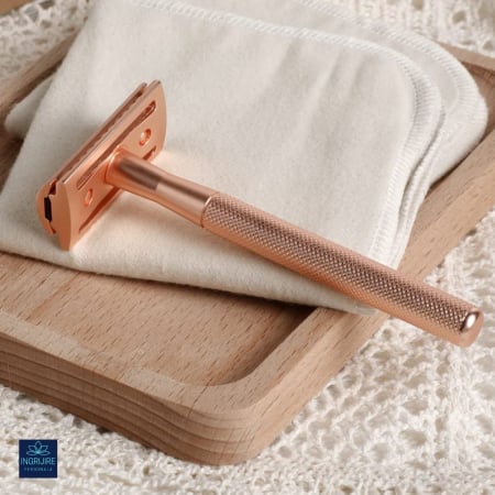 Aparat de ras safety razor Haward Luxury, rose gold [15]
