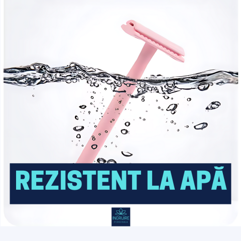 Aparat de ras safety razor, Luxury Pink [5]
