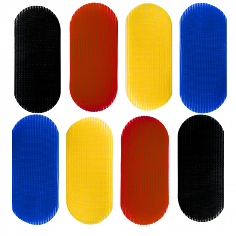 Accesorii frizerie - Set de 8 stickere pentru frizerie