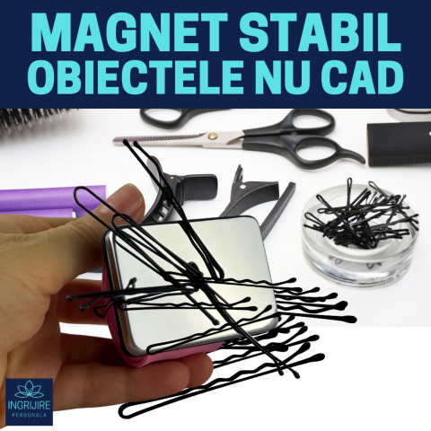 Bratara Magnetica din Silicon pentru frizerie, roz deschis [11]